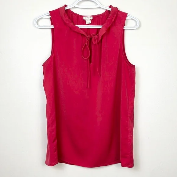 J. Crew Ruffle Neckline Tank - Picture 3 of 10